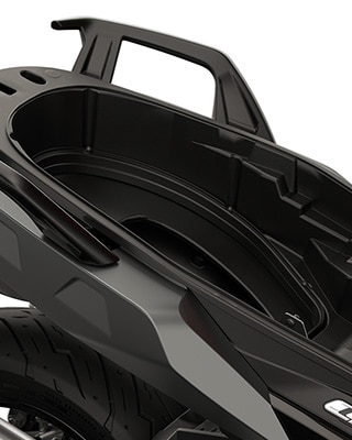 Lo spazio di carico del C 400 X di BMW Motorrad