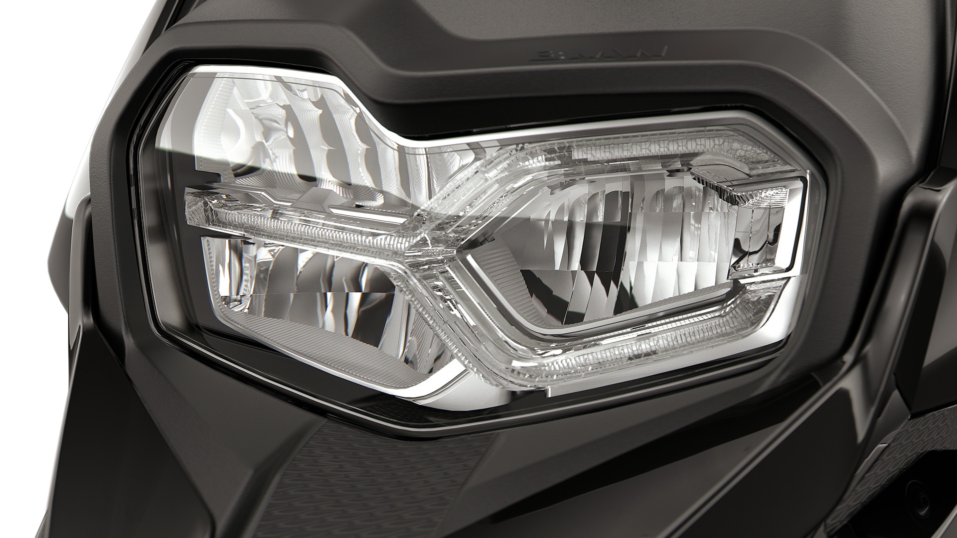 Il design anteriore rielaborato del C 400 X di BMW Motorrad