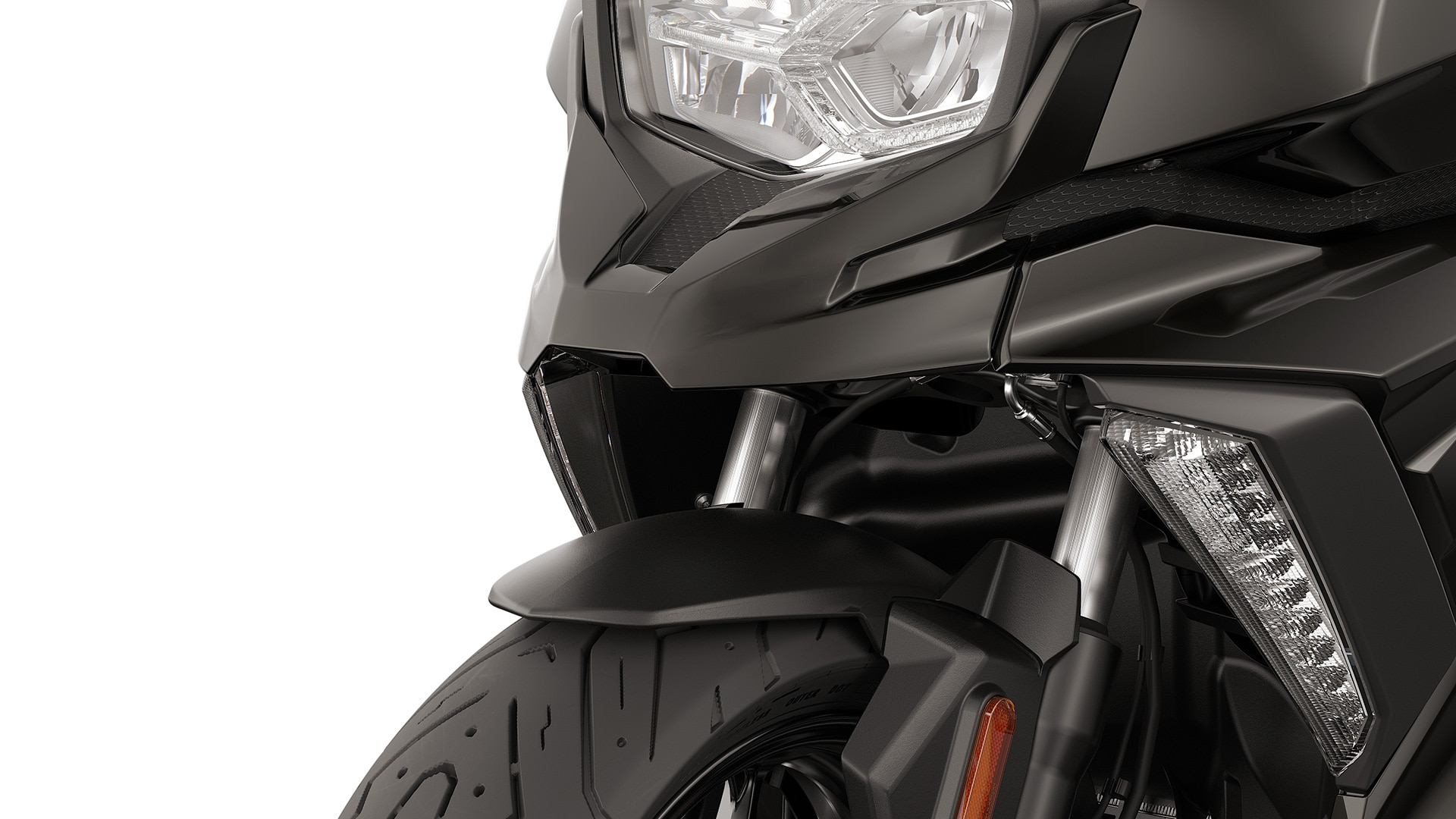 Il C 400 X di BMW Motorrad con Headlight Pro opzionale