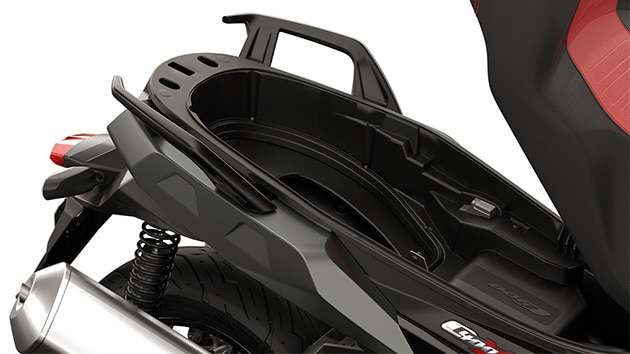 Lo spazio di carico del C 400 X di BMW Motorrad