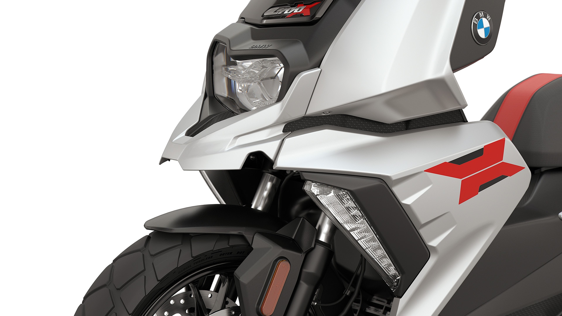Il C 400 X di BMW Motorrad con Headlight Pro opzionale
