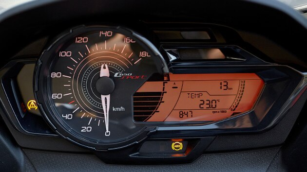 Quadro strumenti C 650 Sport