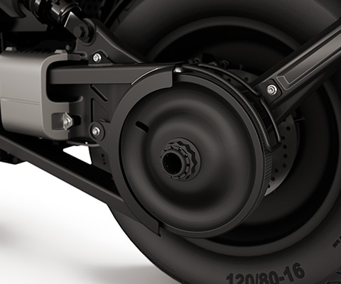 Il forcellone posteriore dell’eParkourer CE 02 di BMW Motorrad