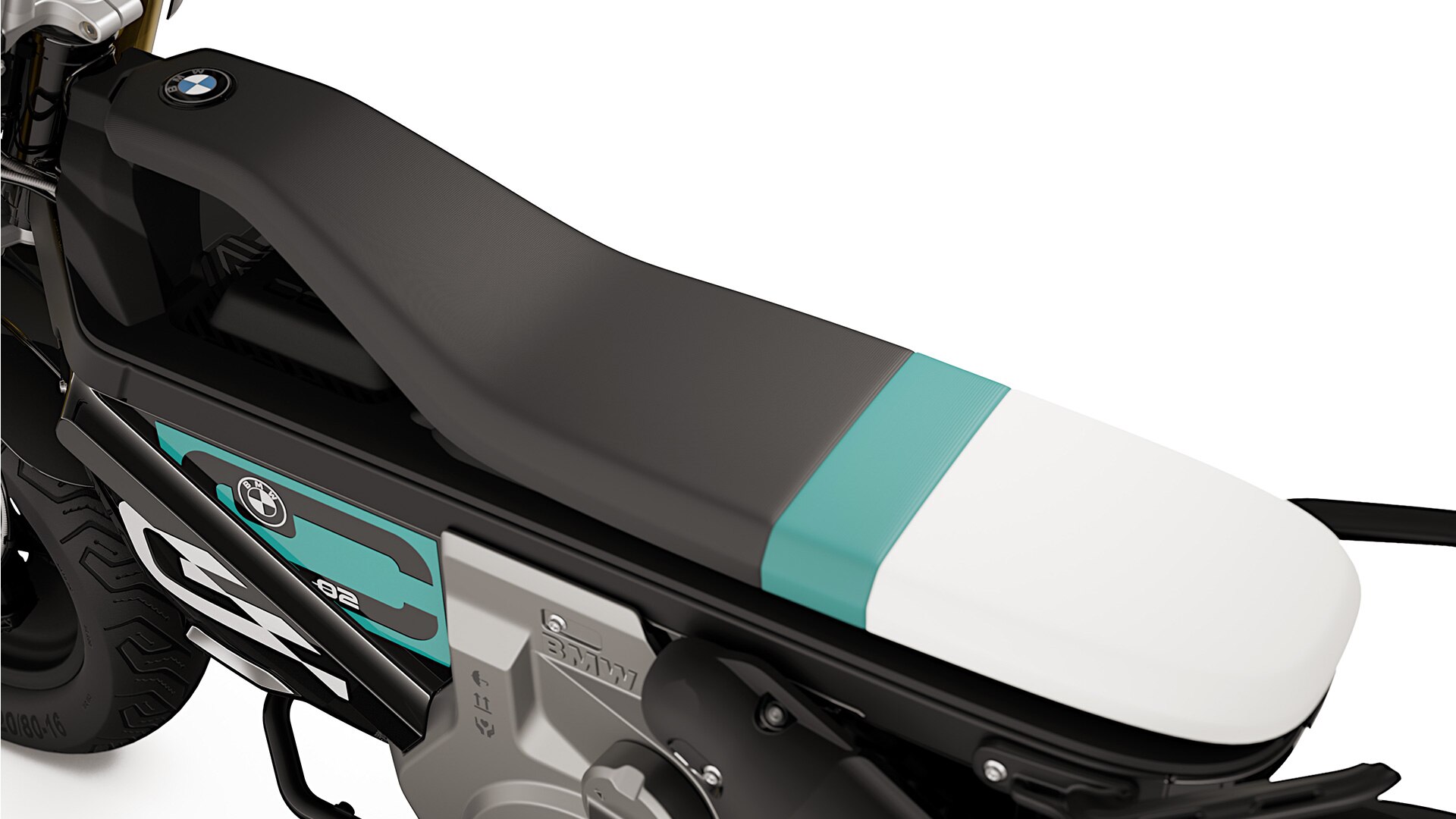 La sella Highline dell’eParkourer CE 02 di BMW Motorrad