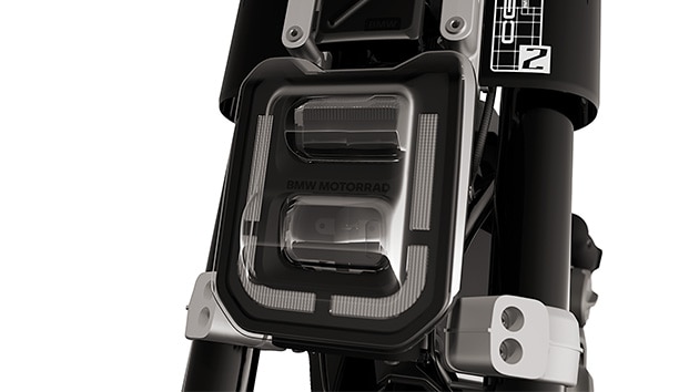 Il faro a LED dell’eParkourer CE 02 di BMW Motorrad