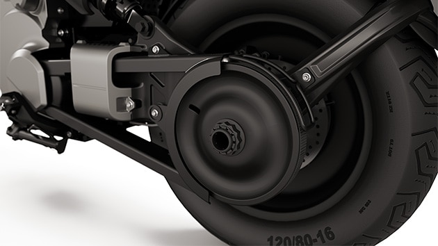 Il forcellone posteriore dell’eParkourer CE 02 di BMW Motorrad