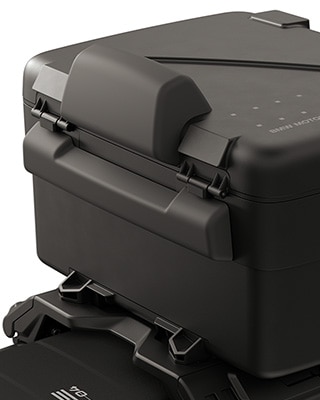 Topcase Vario con chiusura a chiave